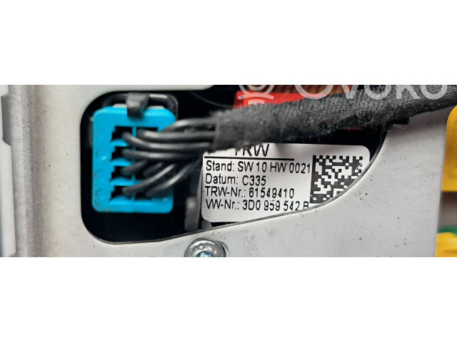 Подушка безопасности водителя 3D0880201BL   Volkswagen Phaeton