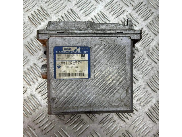 Блок управления двигателем Блок управления 7700867274, 2034571200 Mitsubishi Carisma