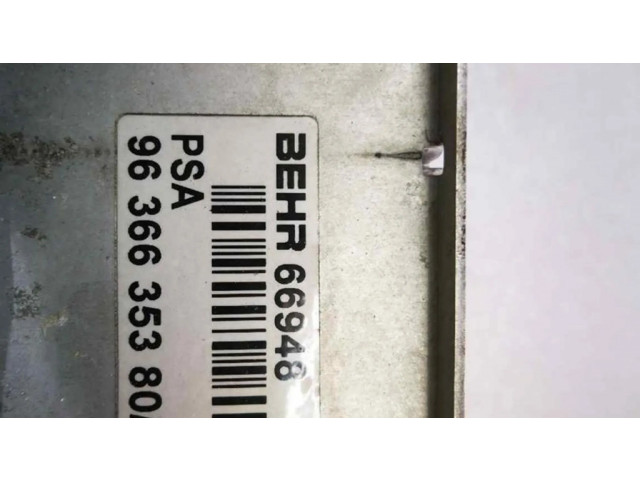 Интеркулер 9636635380, 66948 Citroen Xsara 1.6