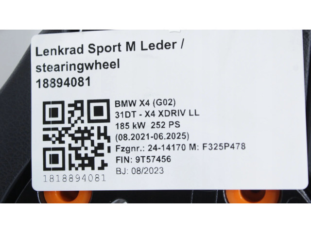 Руль BMW X3 G01 2018 - 2024 года 8094542