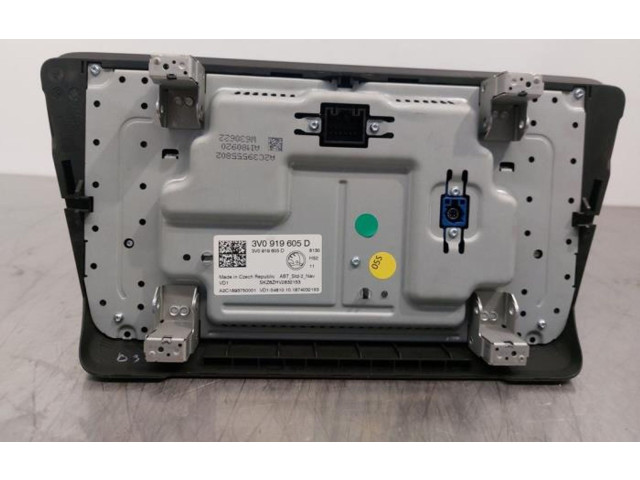 Дисплей    3V0919605D   Skoda Superb B8 (3V)