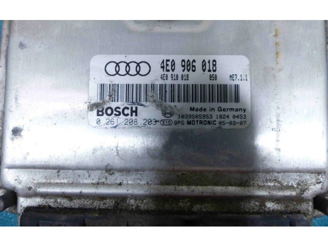 Řídící jednotka 4E0906018, IMPRK903067   Audi A8 S8 D3 4E 2005