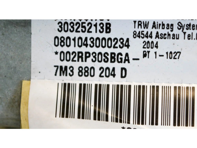 Подушка безопасности пассажира 7M3880204D Ford Galaxy