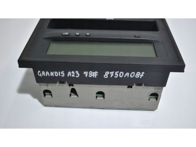 Дисплей 8750A087 Mitsubishi Grandis