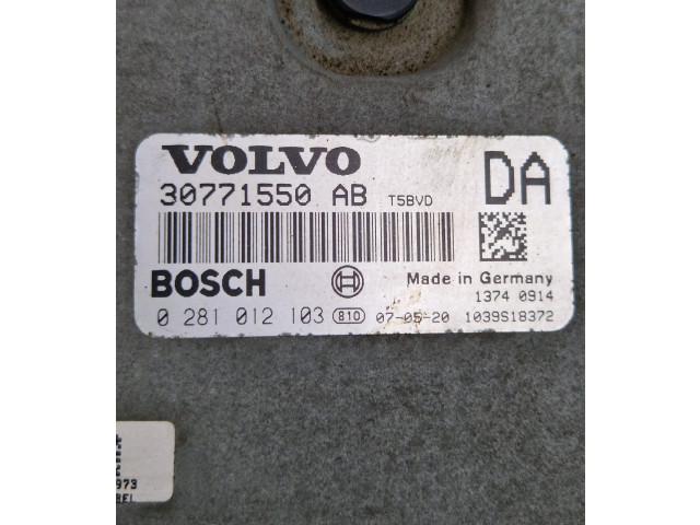 Блок управления двигателя 30771550, 1039S18372   Volvo XC90