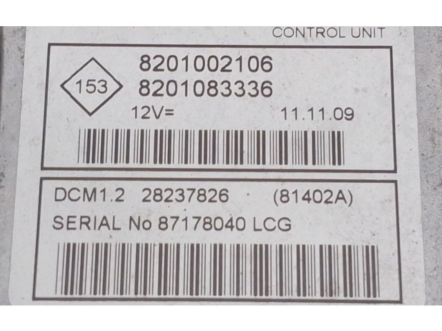 Блок управления двигателя 8201002106, 28237826 Dacia Logan Pick-Up