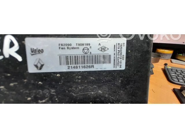 Вентилятор радиатора 214811626R Dacia Duster II