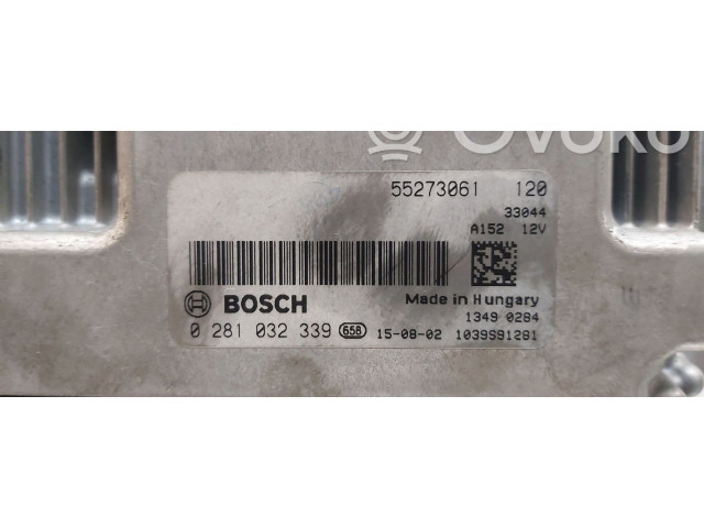 Блок управления двигателя 55273061   Fiat 500X