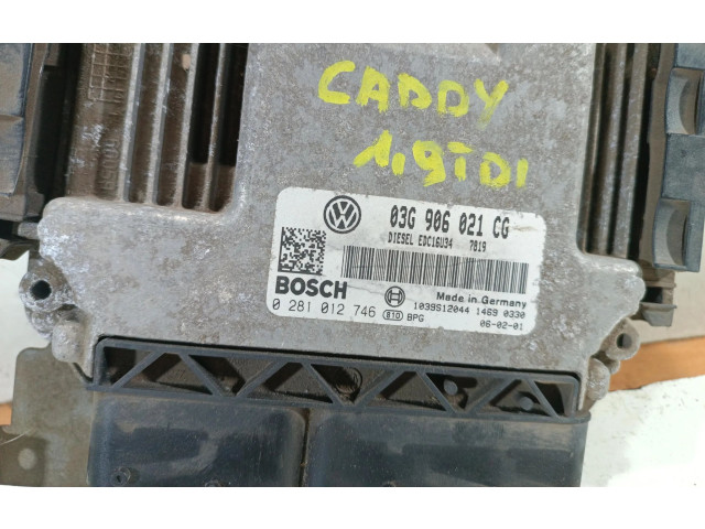 Řídící jednotka 03G906021CG Volkswagen Caddy 2018