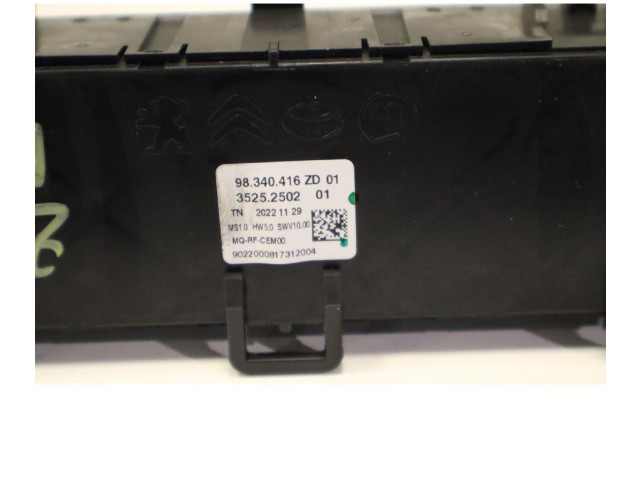 Блок управления климат-контролем 98340416ZD   Peugeot Partner III