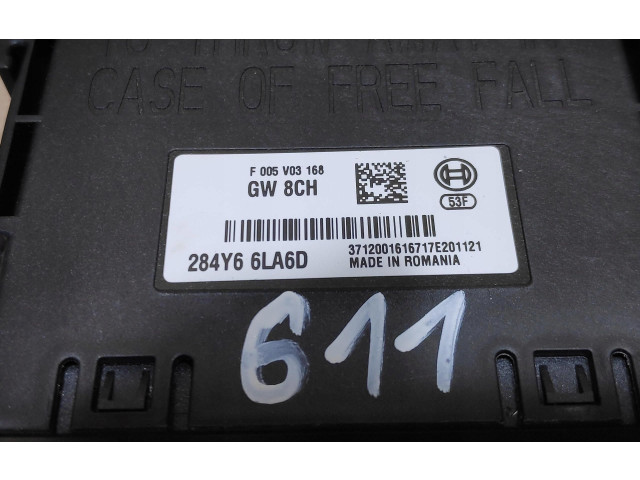 Блок управления 284Y66LA6D   Renault Clio V