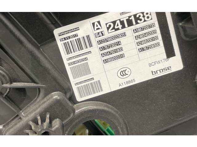 Передний електрический механизм для подъема окна без двигателя