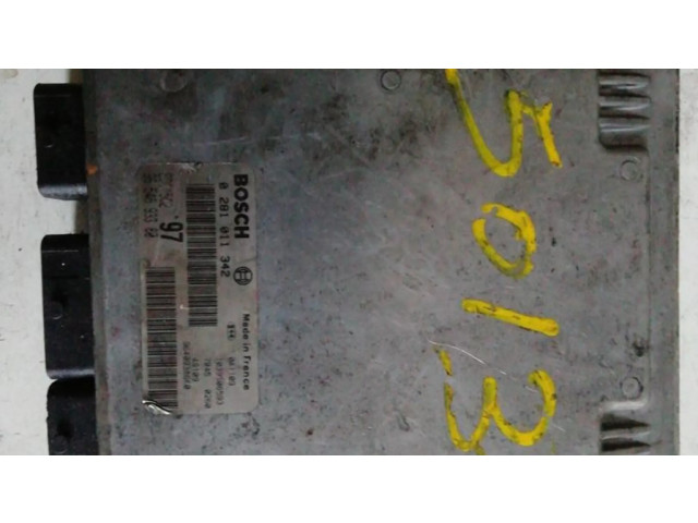 Блок управления двигателя 0281011342, 9654693380   Peugeot Expert