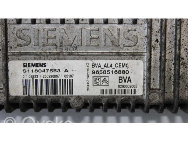 Блок управления коробкой передач S118047553A, 9658516880 Citroen Xsara Picasso