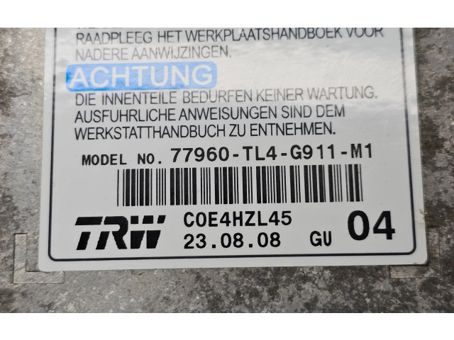 Блок подушек безопасности 77960TL4G911M1 Honda Accord