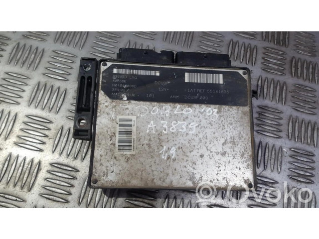 Řídící jednotka 55181595, 836953LVG Fiat Doblo 2003