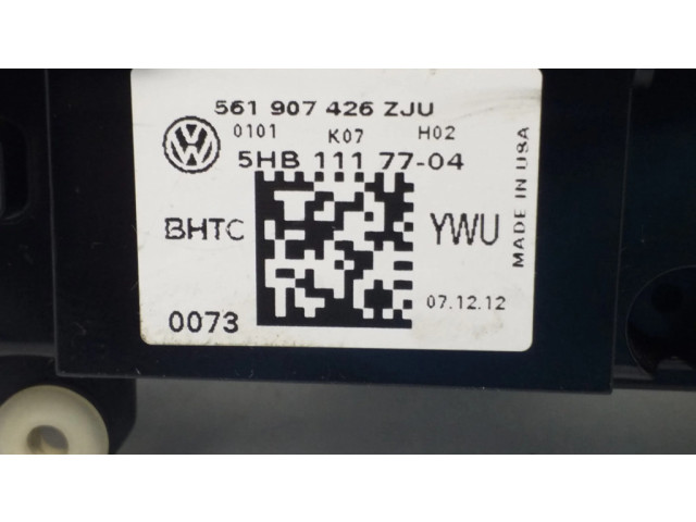 Блок управления климат-контролем 561907426, 5HB1117704   Volkswagen Tiguan