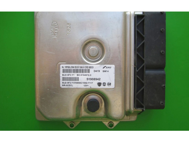 Блок управления двигателем Блок управления 51908942, BC.0104972.C Lancia Y 840