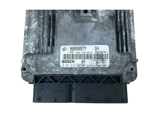 Řídící jednotka 96858577, 0281014296 Chevrolet Captiva 2008