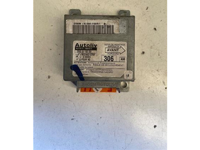 Блок управления надувных подушек 9633621280, 9633621280 Peugeot 306