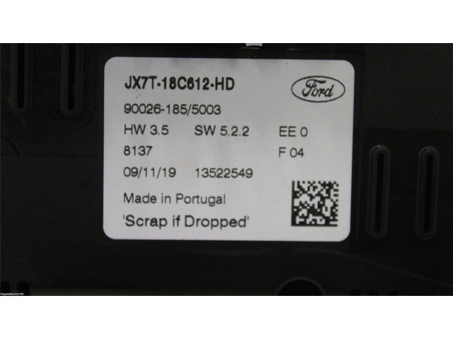 Блок управления климат-контролем 2470629, 2408090   Ford Focus