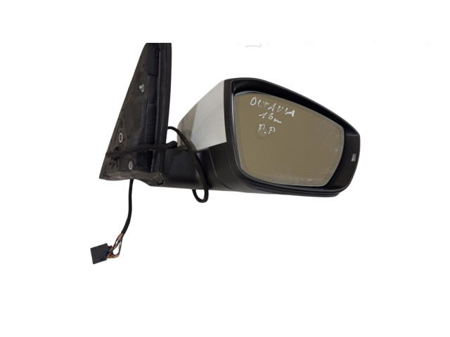 Зеркало электрическое Skoda Octavia Mk3 (5E) 2013 - 2019 года