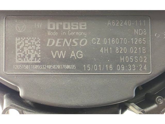 Вентилятор печки    4H1820021B   Audi A6 S6 C7 4G