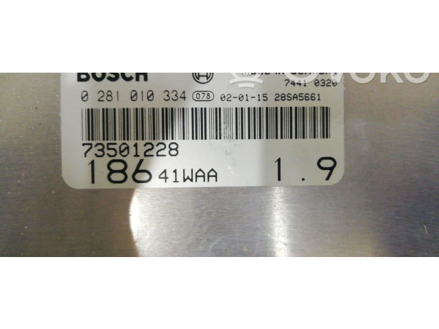 Turbodmychadlo Турбина    Fiat Multipla   