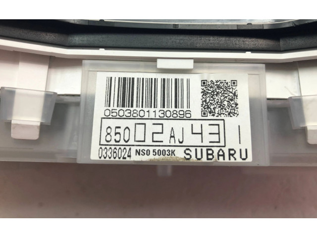 Přístrojová deska Subaru Outback 2010 85002AJ43, 0336024