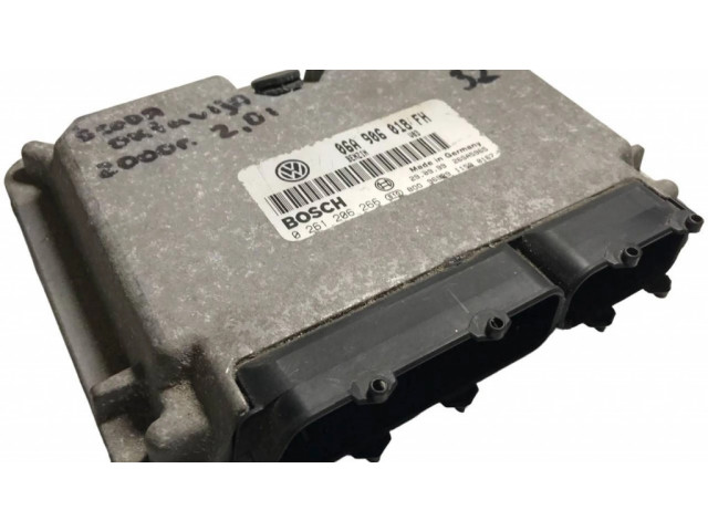 Блок управления двигателя 06A906018FH, 0261206266   Skoda Octavia Mk2 (1Z)