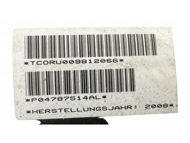 Боковая подушка безопасности P04787514AL, 30341716E   Chrysler 300 - 300C