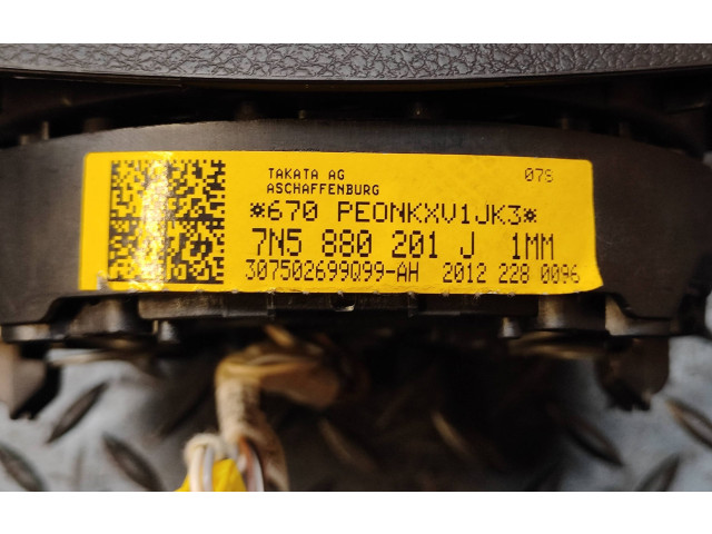 Подушка безопасности водителя 7N5880201J   Seat Alhambra (Mk2)