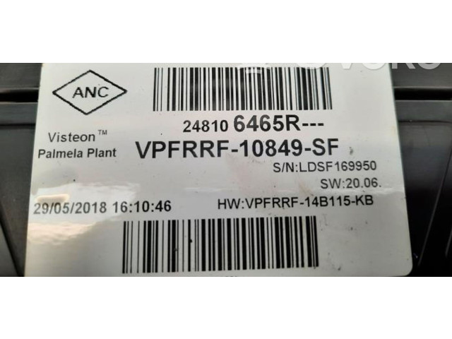 Спидометр (приборный щиток) 248106465R   Renault Trafic III (X82)