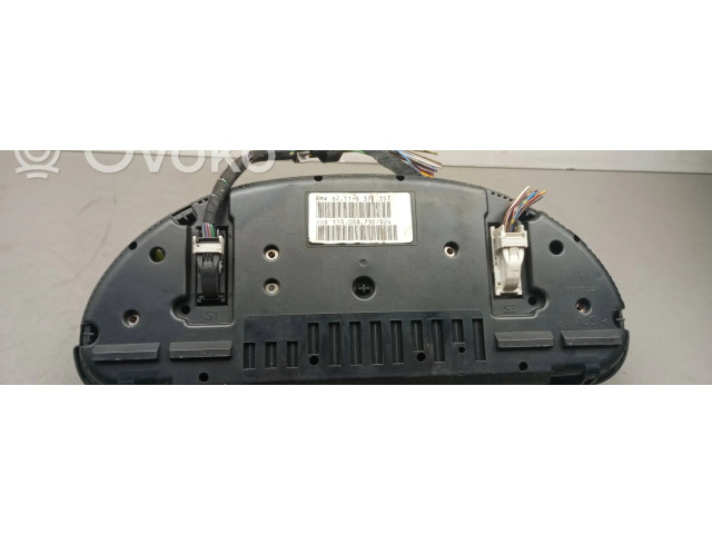 Přístrojová deska BMW 5 E39 1997 62118372357, 110008735