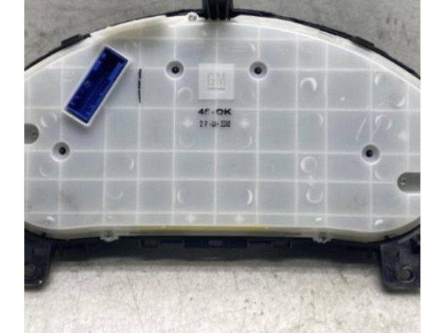 Přístrojová deska Opel Zafira C 2012