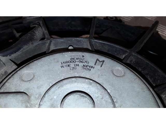 Вентилятор радиатора 1680009670 Honda Civic 2.2