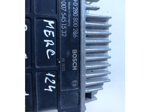 Řídící jednotka 0075451532 Mercedes-Benz E W124 1988