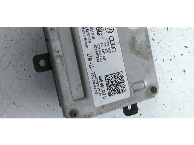 Модуль фонарей 4G0907397D, 4G0907697D Audi A5 8T 8F