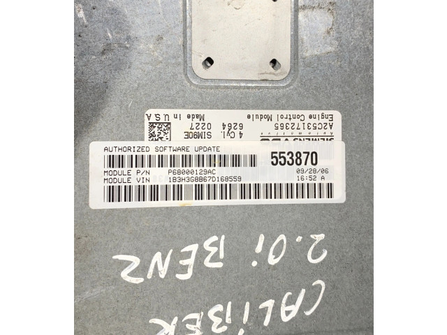 Řídící jednotka P68000129ac, 553870 Dodge Caliber 2006