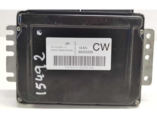 Блок управления двигателя 96325259CW, S010016031C1 Chevrolet Matiz