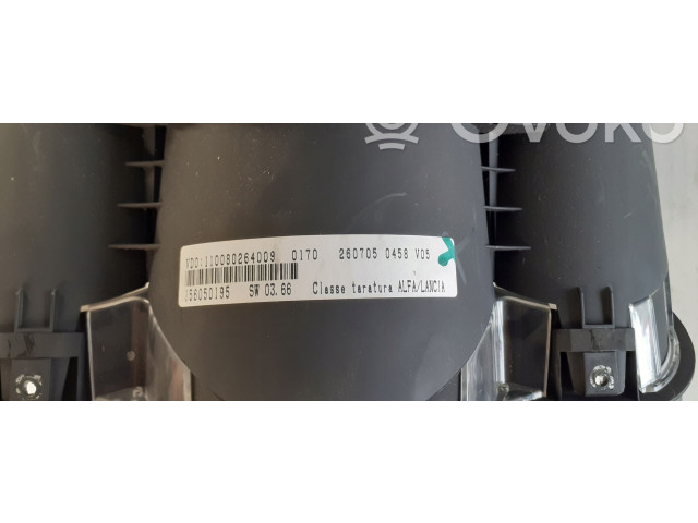 Přístrojová deska Alfa Romeo GTV 2004 156050195, 110080264009