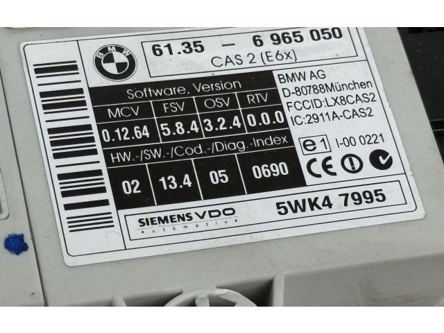 Řídící jednotka 7798422, 0281012190 BMW 5 E60 E61 2004