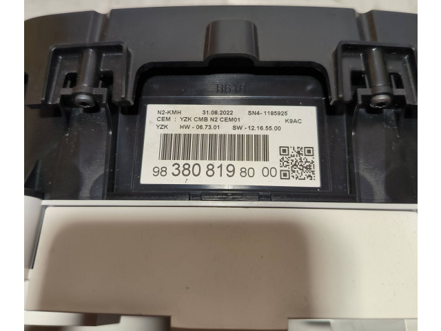 Панель приборов 9838081980, 983808198000 Toyota ProAce City