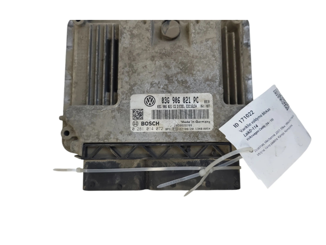 Řídící jednotka 03G906021, 0281014072 Volkswagen Caddy 2007