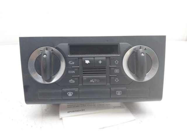 Блок управления климат-контролем 8P0820043H Audi A3 S3 8P