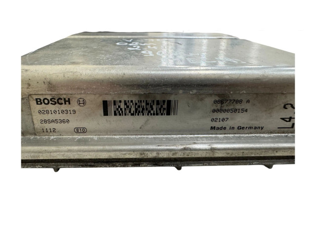 Блок управления двигателя 08677708A, 0281010319   Volvo V70