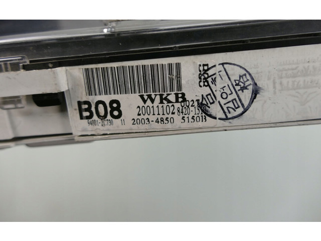 Панель приборов    Hyundai Coupe       