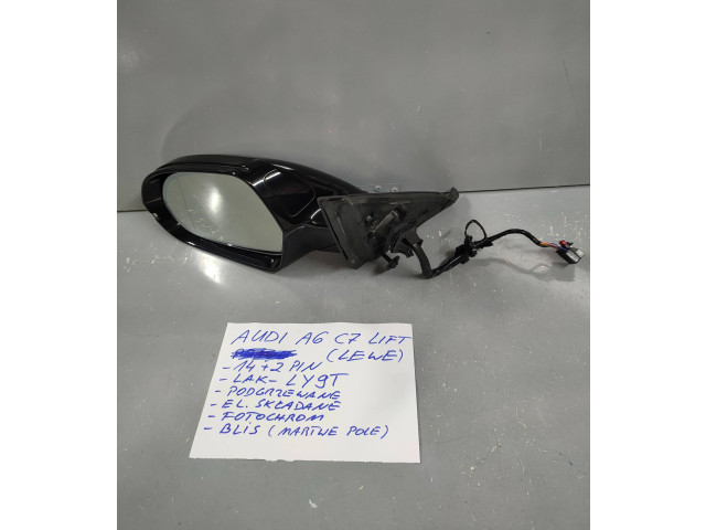 Zpětné zrcátko  Audi A6 S6 C7 4G 2013  4G1857409BB  