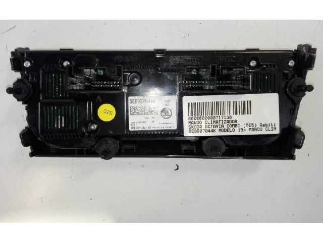Блок управления климат-контролем 5E0907044K   Skoda Octavia Mk3 (5E)