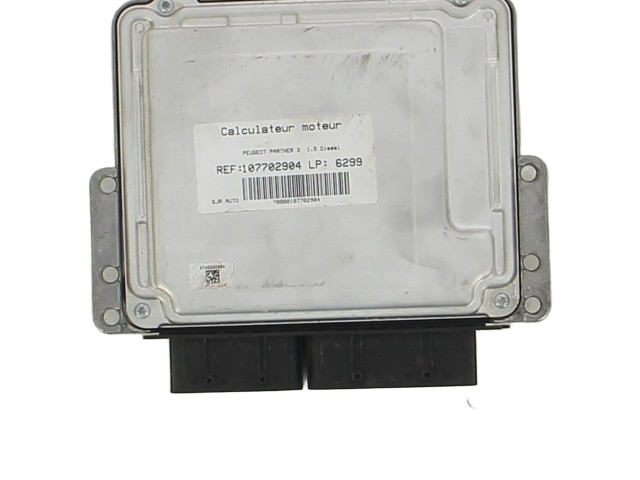 Блок управления двигателя 1680807380   Peugeot Partner III